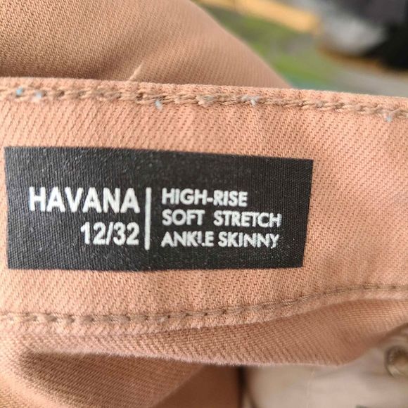 Buffalo David Bitton Women's High Rise Soft Stretch Ankle Skinny Jeans, Havana s - Picture 5 of 8